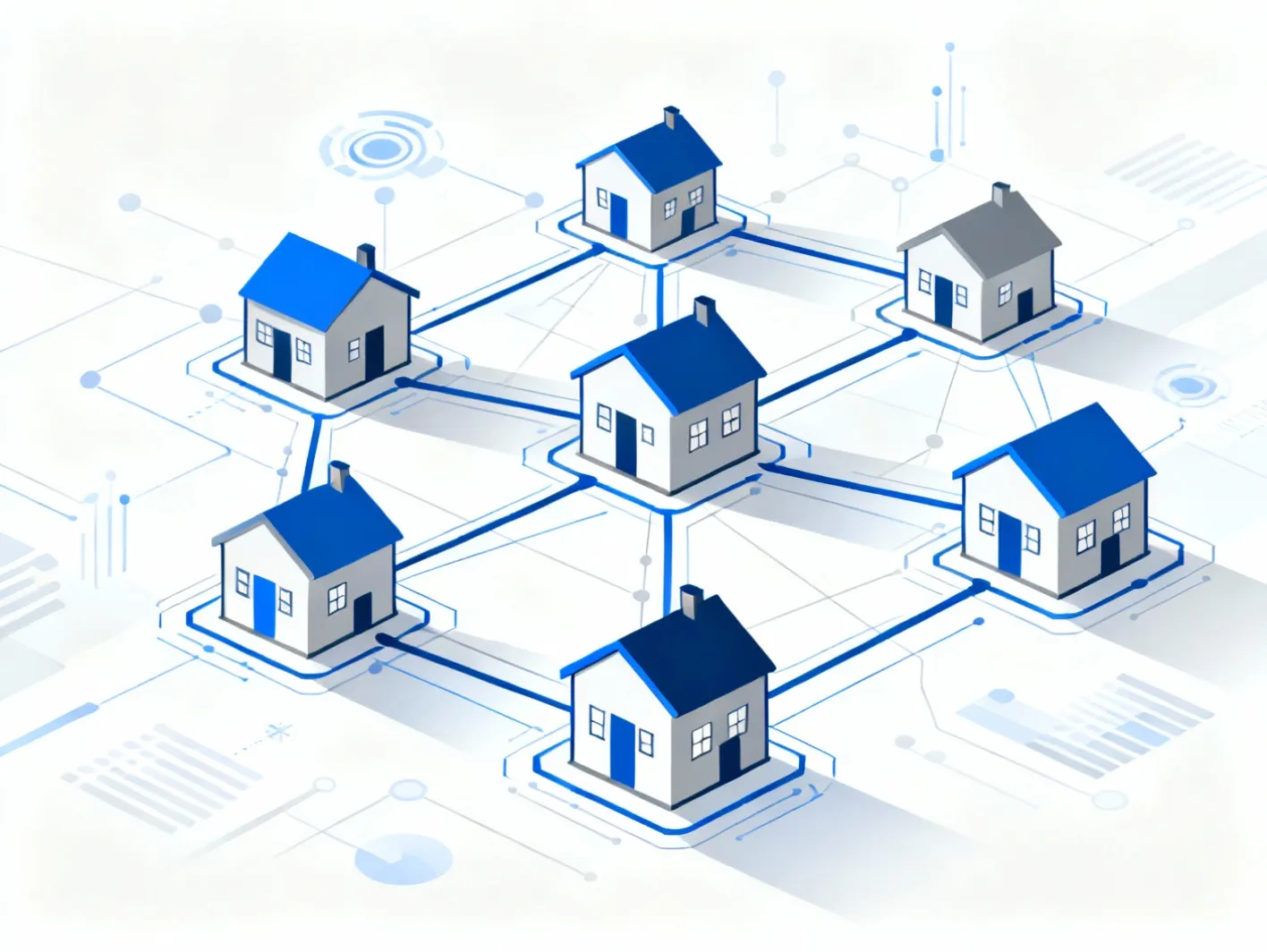 Réseau étendu d'acheteurs et vendeurs dans le Cantal