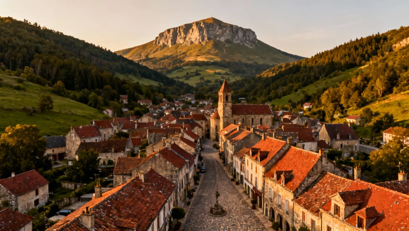 Panorama de Murat dans le Cantal - Agence immobilière